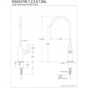 image:imageKingston Brass KSAG3195AL Restoration Water Filtration Faucet Oil Rubbed Bronze 2 x 475 x 1094Vintage Brass