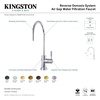 image:imageKingston Brass KSAG8197DL Concord Reverse Osmosis System Filtration Water Air Gap Faucet Brushed BrassBrushed Nickel