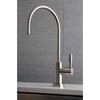 image:imageKingston Brass KSAG8197DL Concord Reverse Osmosis System Filtration Water Air Gap Faucet Brushed BrassBrushed Nickel