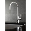 image:imageKingston Brass KSAG8197DL Concord Reverse Osmosis System Filtration Water Air Gap Faucet Brushed BrassPolished Chrome