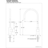 image:imageKingston Brass NS3190DKL Water Onyx Restoration Water Filtration Faucet Black Stainless SteelBlack Stainless Steel