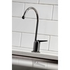 image:imageKingston Brass NS3190DKL Water Onyx Restoration Water Filtration Faucet Black Stainless SteelBlack Stainless Steel