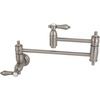 image:imageKingston Brass KS3103BAL Wall Mount Pot Filler Kitchen Faucet Antique BrassBrushed Nickel