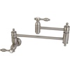image:imageKingston Brass KS3103TAL Wall Mount Pot Filler Kitchen Faucet Antique BrassBrushed Nickel