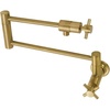 image:imageKingston Brass KS4107DL Concord Pot Filler Brushed Brass 235 x 263 x 1288Brushed Brass