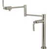 image:imageKingston Brass KS4708KL Whitaker Deck Mount Pot Filler Faucet Brushed NickelBrushed Nickel