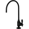 image:imageKingston Brass KS5193TAL Tudor SingleHandle Water Filtration Faucet Antique BrassMatte Black