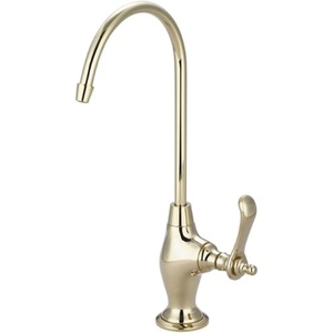 image:imageKingston Brass Gourmetier KS3198TL Templeton Design 14 Turn Water Filter Faucet Brushed NickelPolished Brass