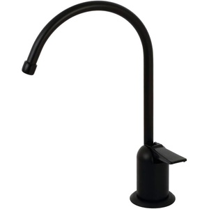 image:imageKingston Brass K6197 Americana SingleHandle Water Filtration Faucet Brushed BrassMatte Black