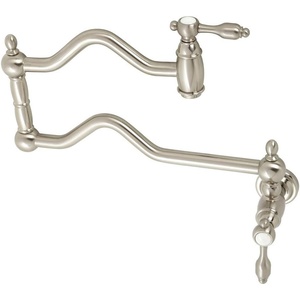 image:imageKingston Brass KS2102TAL Tudor Pot Filler Polished Brass 2413 x 219 x 12Brushed Nickel