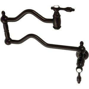 image:imageKingston Brass KS2102TAL Tudor Pot Filler Polished Brass 2413 x 219 x 12Oil Rubbed Bronze