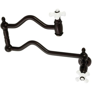 image:imageKingston Brass KS2105PX Heritage Pot Filler Oil Rubbed Bronze 2413 x 219 x 102Oil Rubbed Bronze