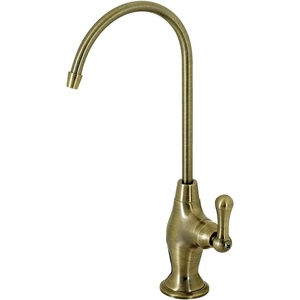 image:imageKingston Brass KS3197AL 14 Turn Water Filtration Faucet Brushed BrassAntique Brass