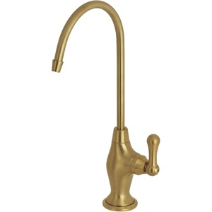 image:imageKingston Brass KS3197AL 14 Turn Water Filtration Faucet Brushed BrassBrushed Brass