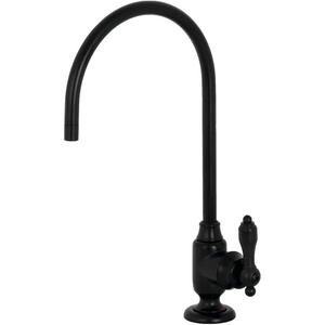 image:imageKingston Brass KS5193TAL Tudor SingleHandle Water Filtration Faucet Antique BrassMatte Black
