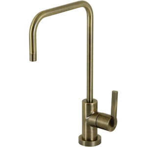 image:imageKingston Brass KS6193CTL Continental SingleHandle Water Filtration Faucet Antique BrassAntique Brass