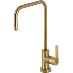 image:imageKingston Brass KS6193CTL Continental SingleHandle Water Filtration Faucet Antique BrassBrushed Brass