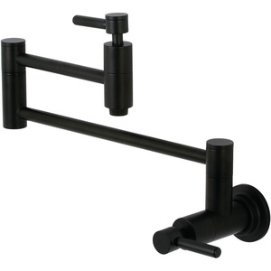 image:imageKingston Brass KS8100DL Concord Pot Filler Matte Black 20 x 263 x 831Matte Black