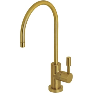 image:imageKingston Brass KS8190DL Concord SingleHandle Water Filtration Faucet Matte BlackBrushed Brass