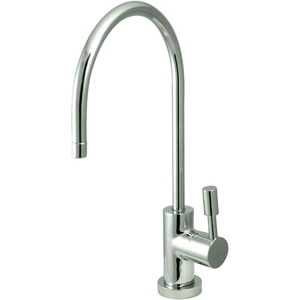 image:imageKingston Brass KS8190DL Concord SingleHandle Water Filtration Faucet Matte BlackPolished Chrome