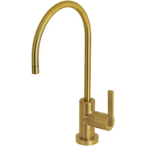 image:imageKingston Brass KS8196CTL Continental SingleHandle Water Filtration Faucet Polished NickelBrushed Brass