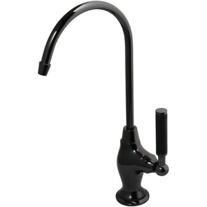 image:imageKingston Brass NS3190DKL Water Onyx Restoration Water Filtration Faucet Black Stainless SteelBlack Stainless Steel
