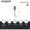 image:imageKingston Brass K811AB Trimscape Air Gap for Dish Washer Antique BrassAntique Brass