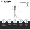 image:imageKingston Brass K811AB Trimscape Air Gap for Dish Washer Antique BrassBrushed Nickel
