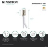 image:imageKingston Brass K811AB Trimscape Air Gap for Dish Washer Antique BrassPolished Brass