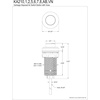 image:imageKingston Brass KA216 Trimscape Garbage Disposal Air Switch Button Polished NickelOil Rubbed Bronze