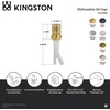 image:imageKingston Brass KA411BN Trimscape Dishwasher Air Gap Brushed NickelPolished Nickel