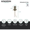 image:imageKingston Brass KA821AB Trimscape Dishwasher Air Gap Antique BrassBrushed Nickel