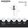 image:imageKingston Brass KA821AB Trimscape Dishwasher Air Gap Antique BrassPolished Chrome
