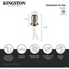 image:imageKingston Brass KA831C Trimscape Dishwasher Air Gap Polished ChromeBrushed Nickel