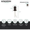 image:imageKingston Brass KA831C Trimscape Dishwasher Air Gap Polished ChromeOil Rubbed Bronze