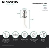image:imageKingston Brass KA831C Trimscape Dishwasher Air Gap Polished ChromePolished Chrome