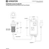 image:imageKingston Brass KADK21AB Trimscape Dual Outlet Garbage Disposal Air Switch Kit Antique Brass