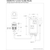 image:imageKingston Brass KADK317 Trimscape Dual Outlet Garbage Disposal Air Switch Kit Brushed Brass