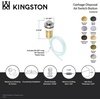 image:imageKingston Brass KAM217 Trimscape Garbage Disposal Air Switch Button in Brushed Brass