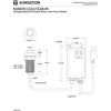 image:imageKingston Brass KASK21AB Trimscape Single Outlet Garbage Disposal Air Switch Kit Antique Brass