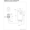 image:imageKingston Brass KASK317 Trimscape Single Outlet Garbage Disposal Air Switch Kit Brushed BrassPolished Chrome