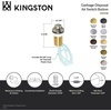 image:imageKingston Brass KAT216 Trimscape Garbage Disposal Air Switch Button in Polished Nickel