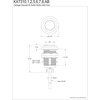image:imageKingston Brass KAT31AB Trimscape Garbage Disposal Air Switch Button in Antique BrassPolished Nickel