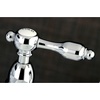 image:imageKingston Brass KS1271TALBS Tudor 8 Inch Center Kitchen Faucet With Brass Sprayer Polished Chrome 834 inch in Spout Reach Polished ChromePolished Chrome