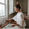 image:imageKingston Brass KS1276ALBS Heritage Bridge Kitchen Faucet Polished Nickel 1388 x 856 x 1313Polished Chrome