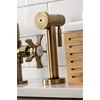 image:imageKingston Brass KS2333NX Hamilton Bridge Kitchen Faucet Antique Brass 1388 x 806 x 1419Antique Brass