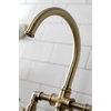 image:imageKingston Brass KS2333NX Hamilton Bridge Kitchen Faucet Antique Brass 1388 x 806 x 1419Antique Brass