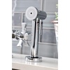 image:imageKingston Brass KS2333NX Hamilton Bridge Kitchen Faucet Antique Brass 1388 x 806 x 1419Polished Chrome