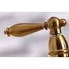 image:imageKingston Brass KS3275ALBS Kitchen Faucet with Side Sprayer Oil Rubbed BronzeBrushed Brass