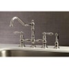 image:imageKingston Brass KS3275ALBS Kitchen Faucet with Side Sprayer Oil Rubbed BronzeMatte Black